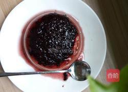 紫米玫瑰布丁的做法图解3