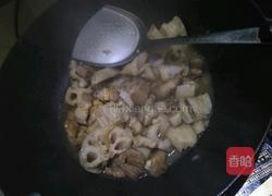 莲藕焖五花肉的做法图解9