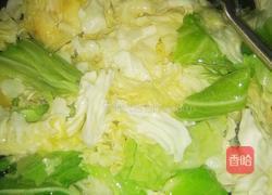 手撕包菜（清淡）的做法图解4