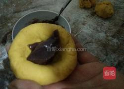 南瓜豆沙包的做法图解7