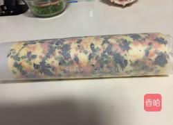 香葱海苔肉松蛋糕卷的做法图解21