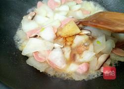 极品冬瓜烧香肠片的做法图解8