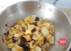 白菜黑木耳的做法图解4