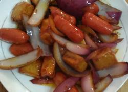 辣炒小肠鱼豆腐
