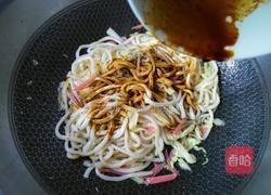 酱汁炒面的做法图解10