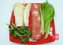 香煎培根金针菇卷的做法图解1