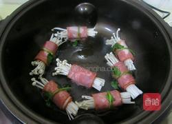 香煎培根金针菇卷的做法图解4