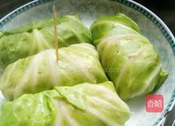 蒸包菜卷的做法图解10