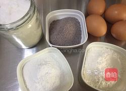 紫米蒸糕的做法图解1