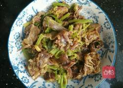 咸鸭烧芹菜的做法图解5