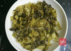 荤油炒咸菜的做法图解5