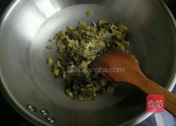 荤油炒咸菜的做法图解4