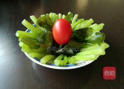 螺旋藻炒茼蒿的做法图解8