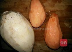 香芋红薯糖的做法图解1