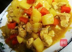 快手版咖喱鸡丁的做法图解12