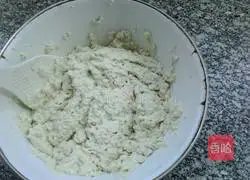 Illustration of making pancakes with pureed tofu 3