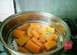 南瓜糯米糕的做法图解4