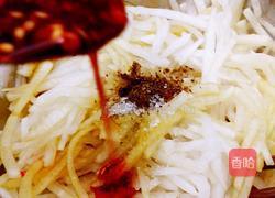 凉拌萝卜丝的做法图解7