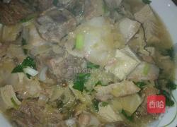 酸菜炖排骨的做法图解8