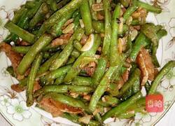 炒豇豆的做法图解5
