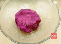 紫薯豆沙饼的做法图解5