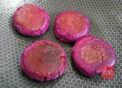 紫薯豆沙饼的做法图解11