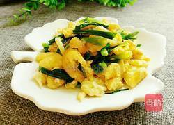 蒜苗炒蛋的做法图解7