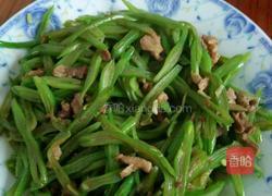 小炒刀豆的做法图解5