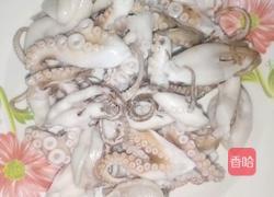 青椒炒章鱼的做法图解4