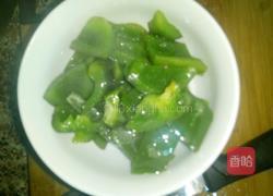 青椒炒章鱼的做法图解6