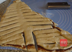 圣诞树面包的做法图解8