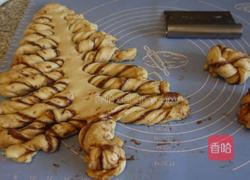 圣诞树面包的做法图解10