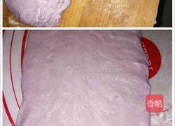 梦幻紫麻薯软欧包的做法图解5