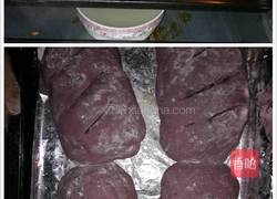 梦幻紫麻薯软欧包的做法图解7