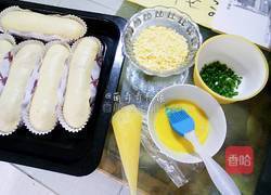 葱香芝士肉松面包的做法图解17