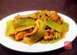 莴笋炒肉片的做法图解11