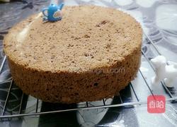 八寸可可戚风蛋糕的做法图解13