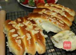 杏仁牛奶排包的做法图解9