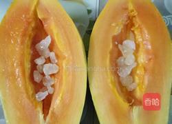 木瓜冰糖炖的做法图解7