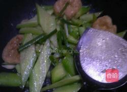 鱼腐炒青瓜的做法图解6