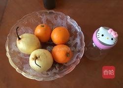 原味梨橙汁的做法图解1