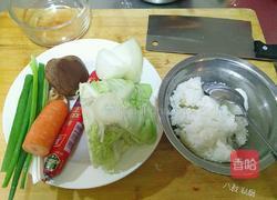 剩米饭变美味 八叔黄金包饭的做法图解1