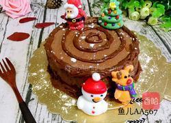 树根蛋糕的做法图解15