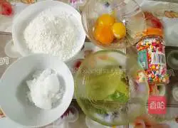 Colorful Cookies Recipe Illustration 3