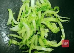 白菜炒猪肝的做法图解5