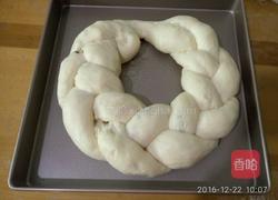 圣诞花环面包（酸奶波兰种）的做法图解17