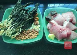 南北杏菜干瘦肉汤的做法图解1