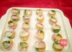 五彩饺子的做法图解13