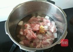 高压锅萝卜排骨汤的做法图解4