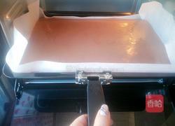 巧克力水果奶油蛋糕卷的做法图解18